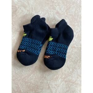 Brand New Bombas Kids Size 2-8 Black Ankle Length Socks